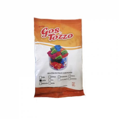 Gelatina sabor limón Gos Tozzo (200 g / 7.06 oz)